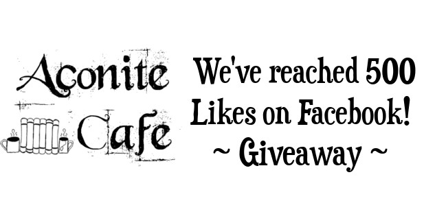 We’ve reached 500 Likes on Facebook! ~ Giveaway ~