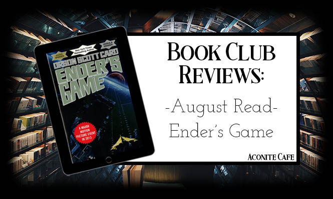 Book Club Reviews – August – Ender’s Game