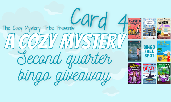 2023 Cozy Mystery Tribe Bingo: Card 4