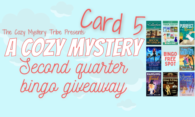 2023 Cozy Mystery Tribe Bingo: Card 5