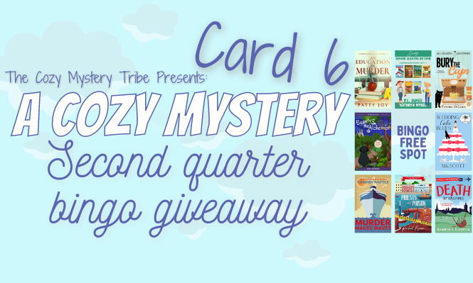 2023 Cozy Mystery Tribe Bingo: Card 6