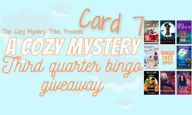 2023 Cozy Mystery Tribe Bingo: Card 7