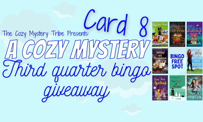 2023 Cozy Mystery Tribe Bingo: Card 8