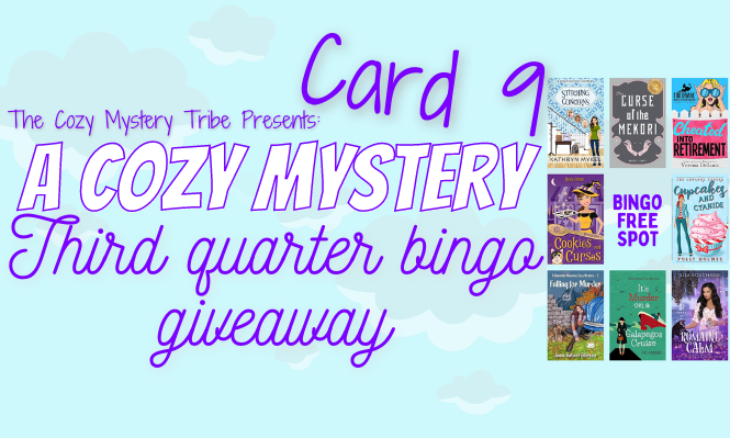 2023 Cozy Mystery Tribe Bingo: Card 9