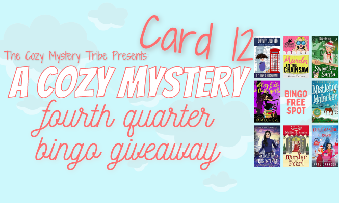 2023 Cozy Mystery Tribe Bingo: Card 12